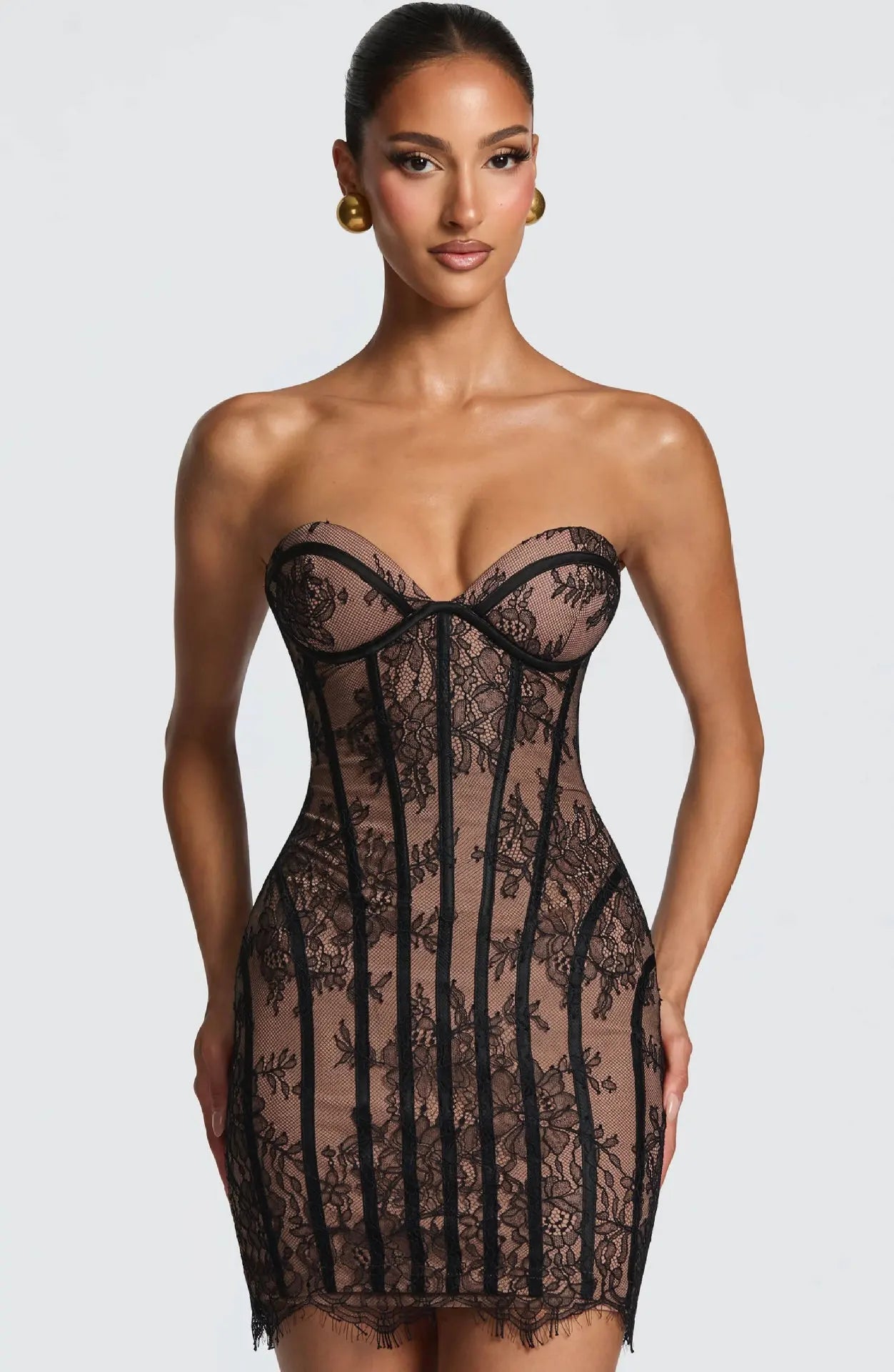 Reinassence long and short dress