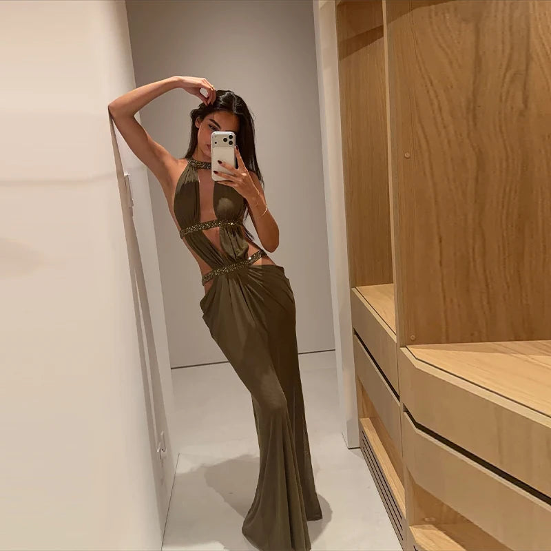 Atenea Dress – Army Green