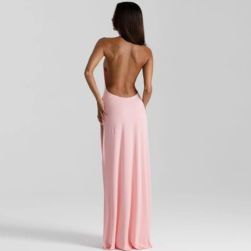 Penelopé Dress – Black / Yellow / Pink